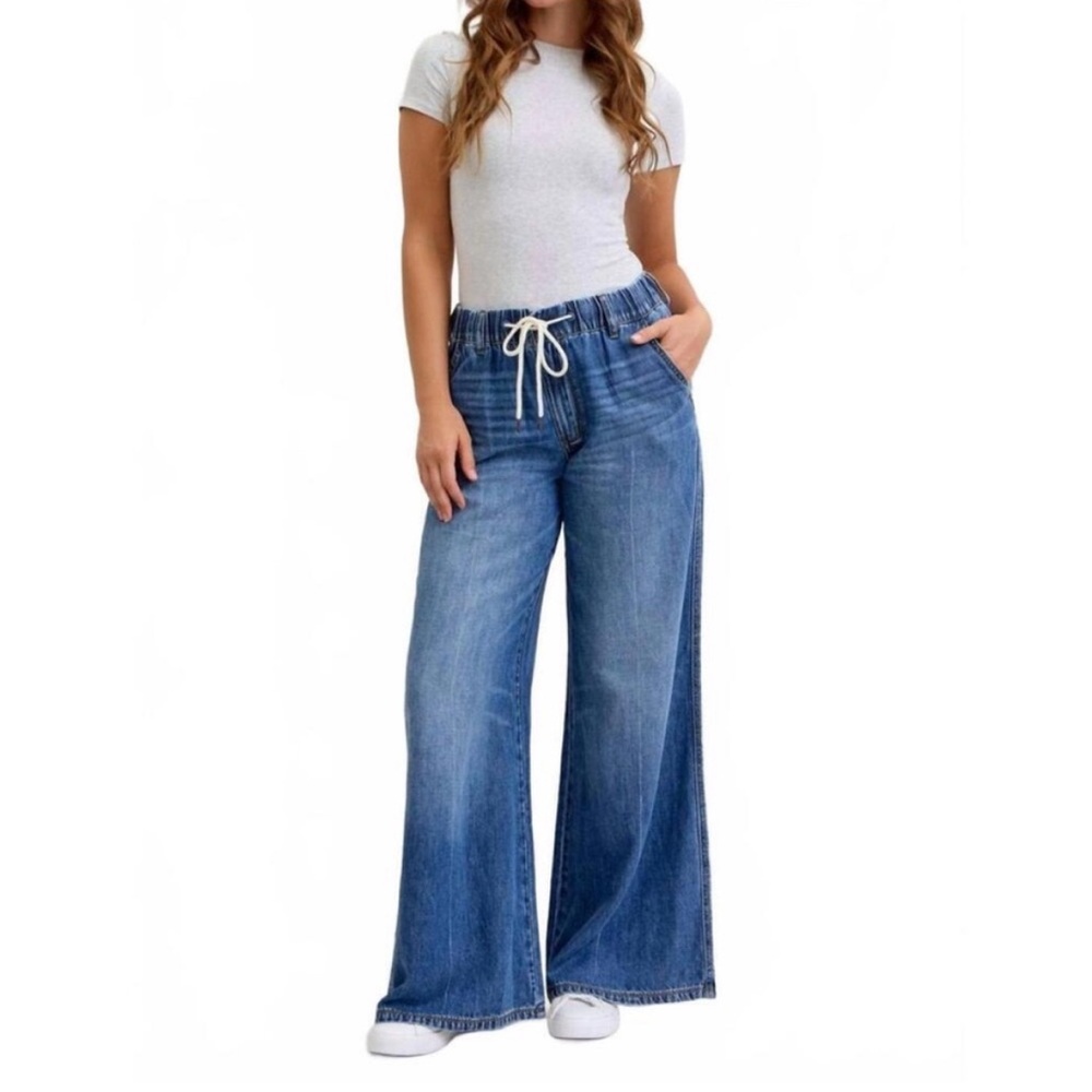Judy Blue Women's Flare Jeans - Blue
